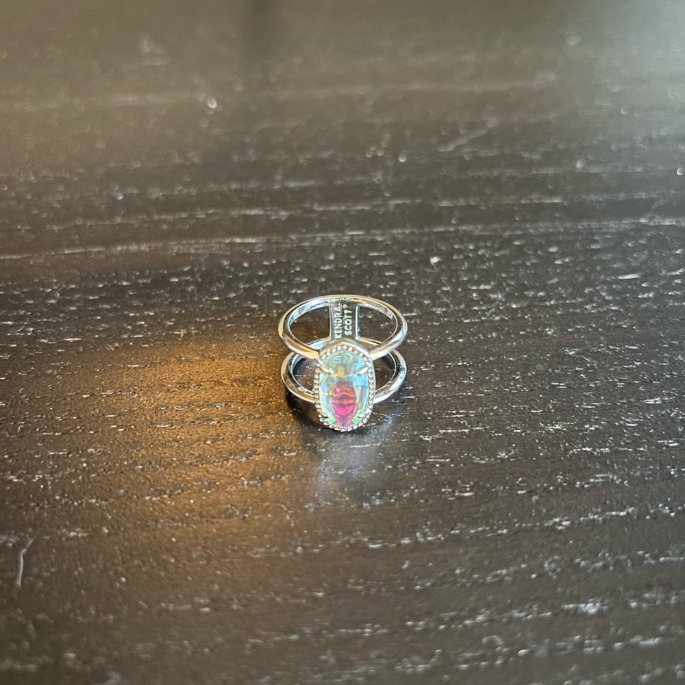 Kendra Scott Silver Ring Size 6